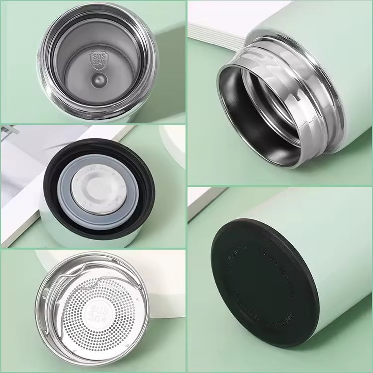 Thermos Intelligent Isotherme avec Écran Tactile LED - 500ml